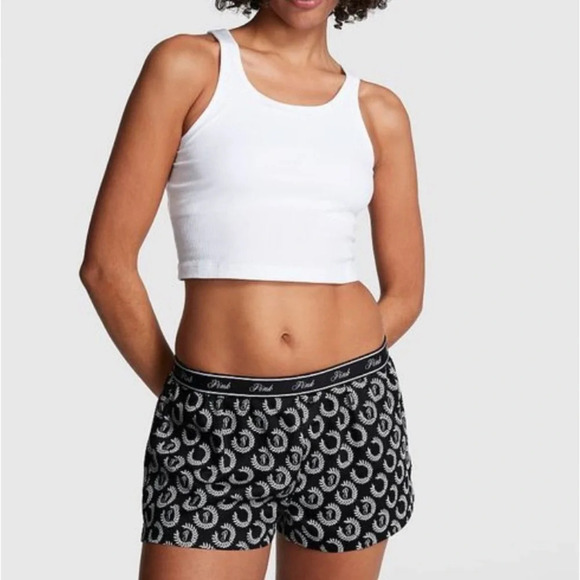 Victoria’s Secret PINK Tencel Boxy Pajama Shorts - Picture 1 of 8